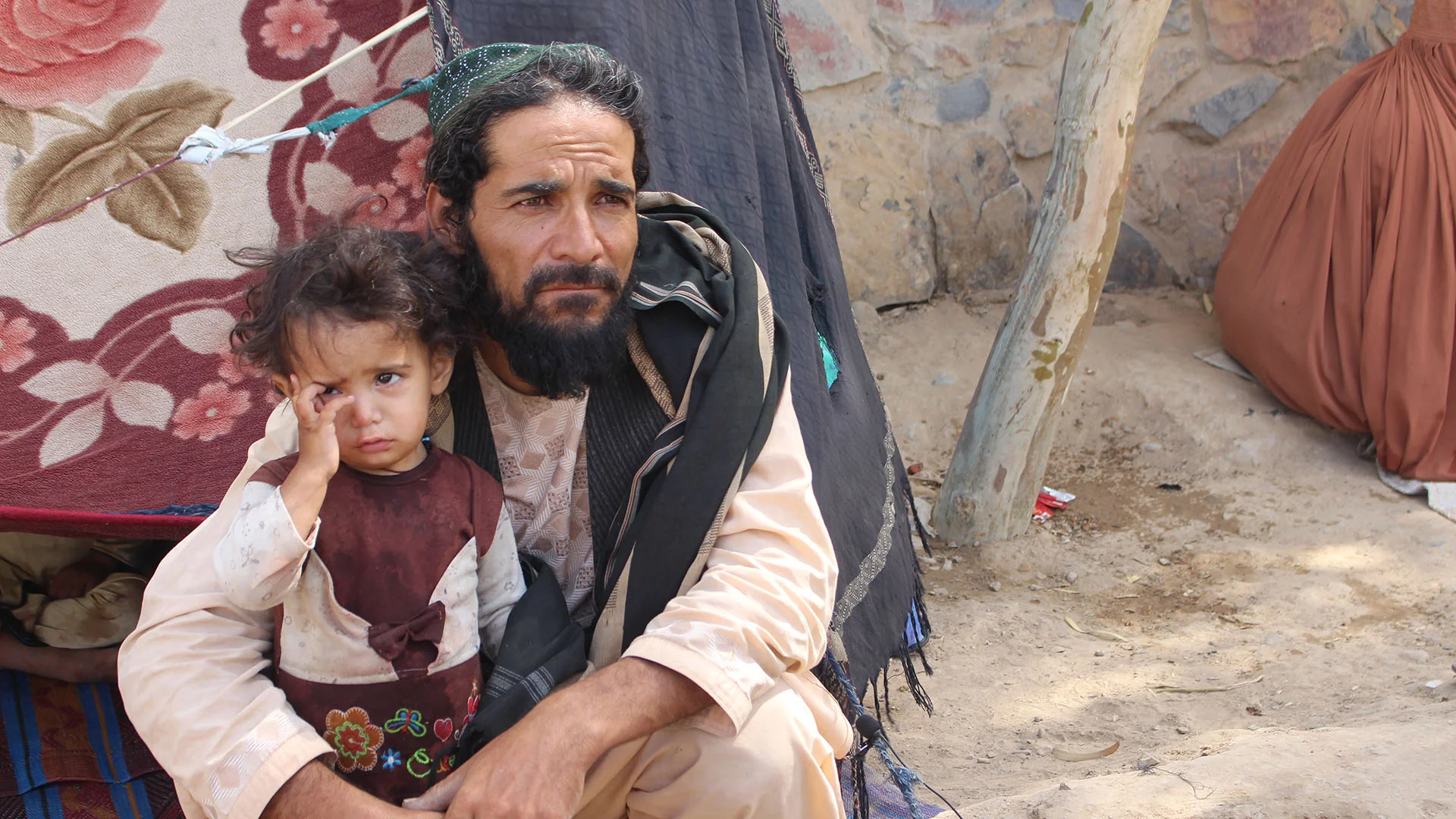 Afghanistan, Vater mit Tochter