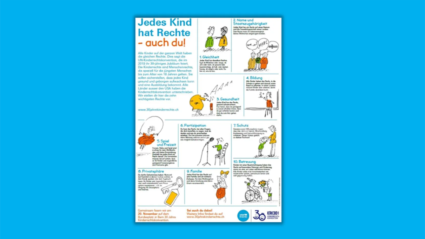 Kinderrechte-Poster